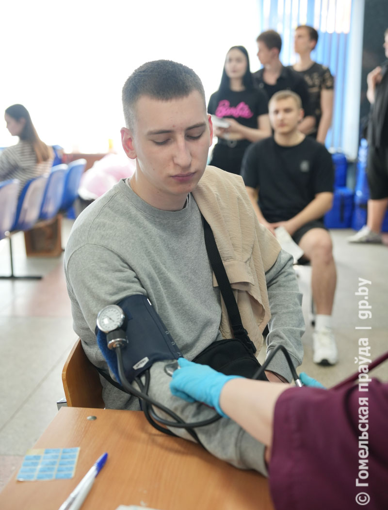 В ГГУ имени Ф. Скорины прошла акция по безвозмездному донорству